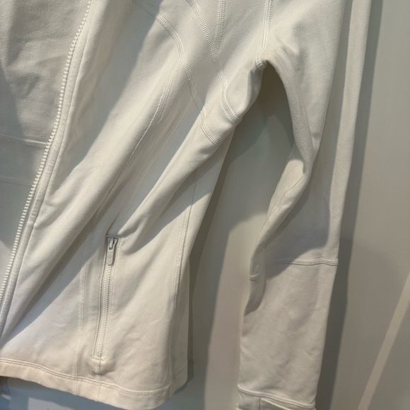 Lululemon Define Jacket White Size 8 Orangetheory Fitness Limited Edition - Picture 3 of 5